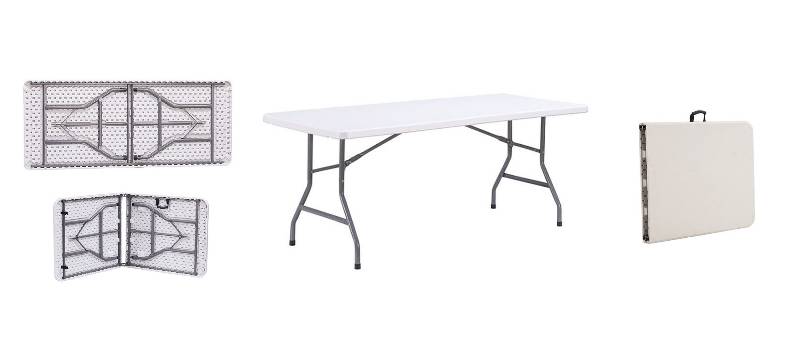 table pliante polypro